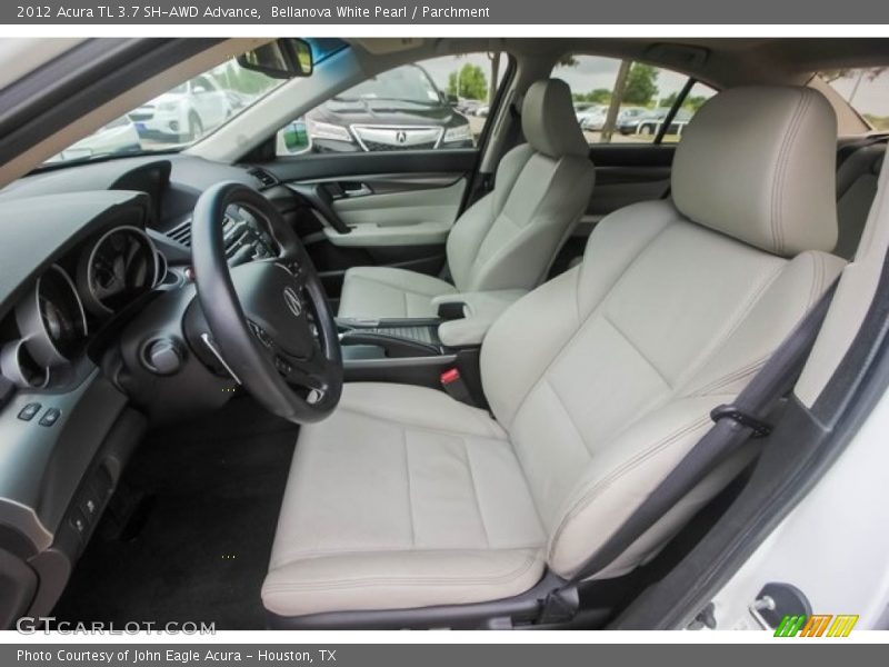 Bellanova White Pearl / Parchment 2012 Acura TL 3.7 SH-AWD Advance