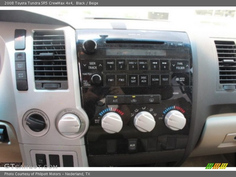 Black / Beige 2008 Toyota Tundra SR5 CrewMax 4x4
