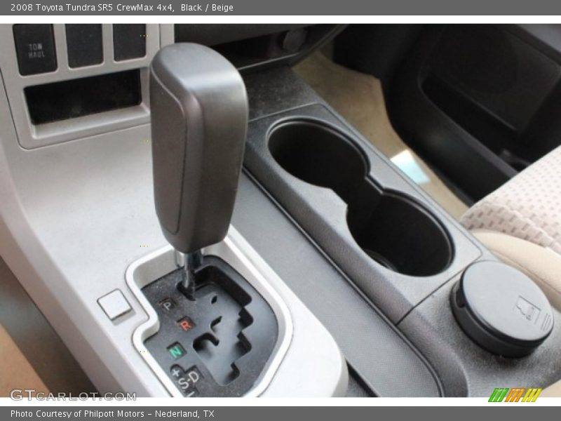Black / Beige 2008 Toyota Tundra SR5 CrewMax 4x4