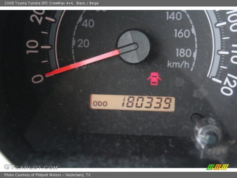 Black / Beige 2008 Toyota Tundra SR5 CrewMax 4x4
