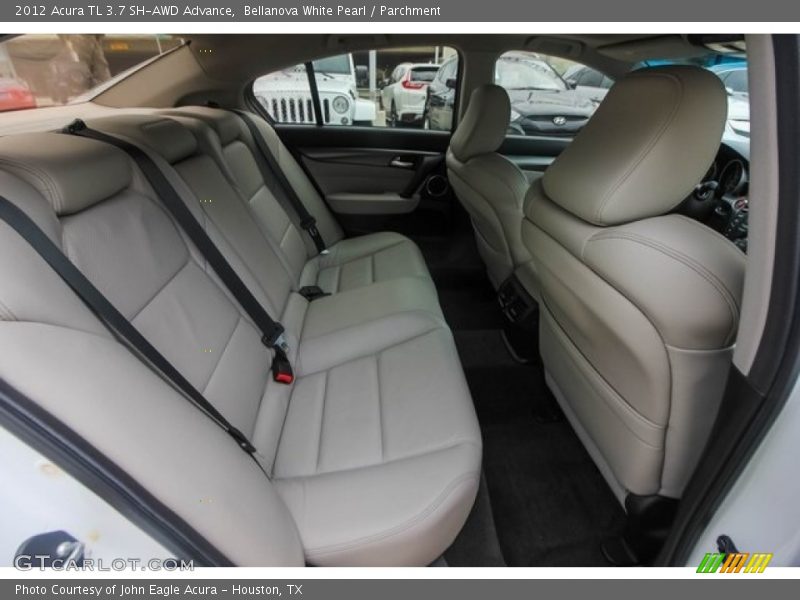 Bellanova White Pearl / Parchment 2012 Acura TL 3.7 SH-AWD Advance
