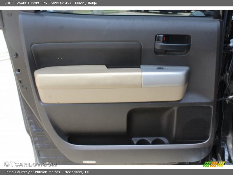 Black / Beige 2008 Toyota Tundra SR5 CrewMax 4x4