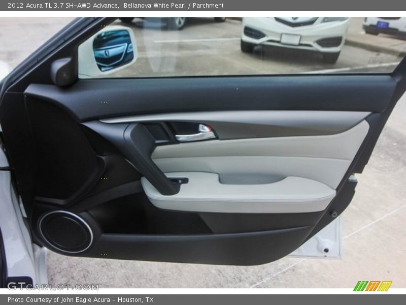 Bellanova White Pearl / Parchment 2012 Acura TL 3.7 SH-AWD Advance