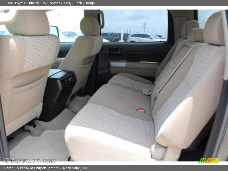 Black / Beige 2008 Toyota Tundra SR5 CrewMax 4x4