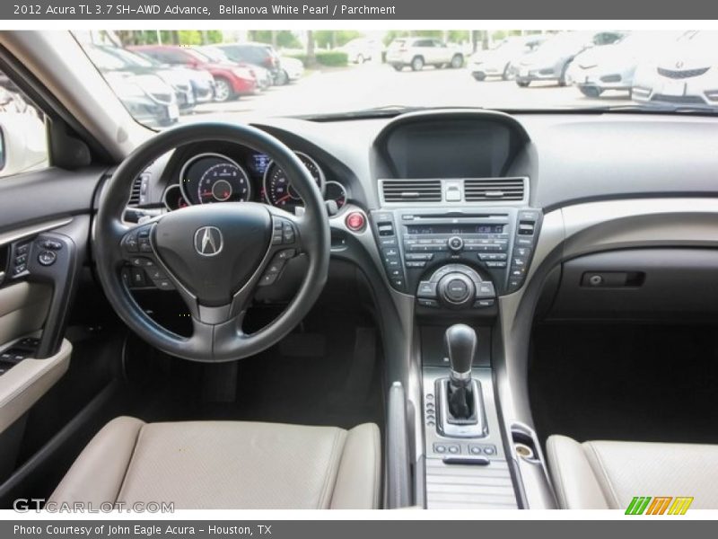 Bellanova White Pearl / Parchment 2012 Acura TL 3.7 SH-AWD Advance