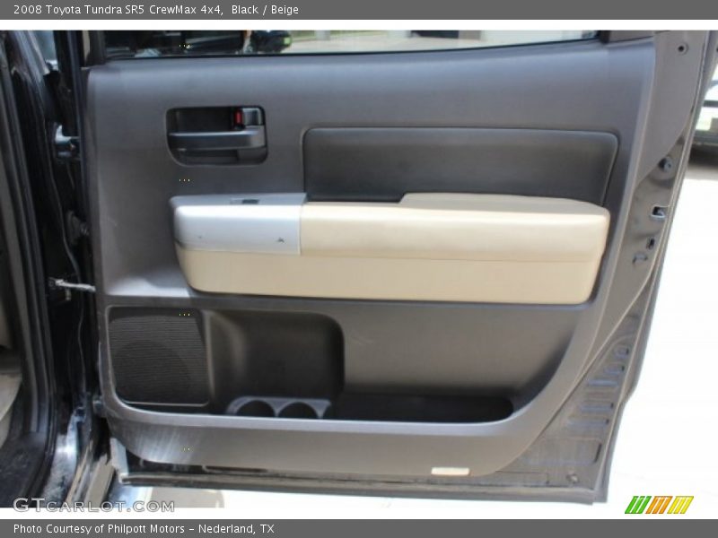 Black / Beige 2008 Toyota Tundra SR5 CrewMax 4x4