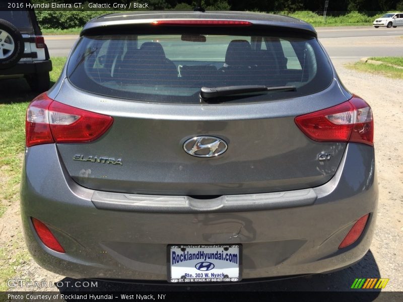 Galactic Gray / Black 2016 Hyundai Elantra GT