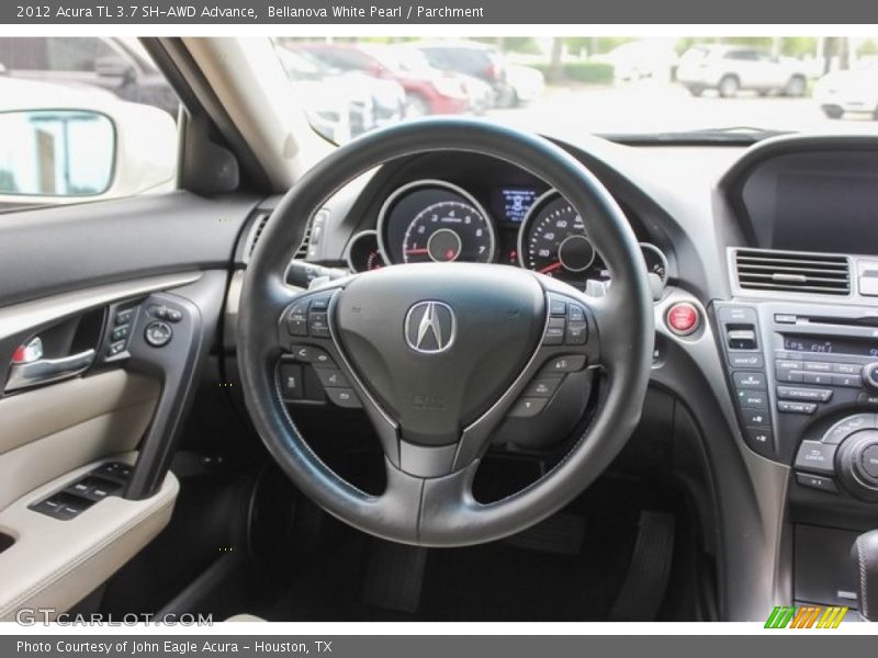 Bellanova White Pearl / Parchment 2012 Acura TL 3.7 SH-AWD Advance