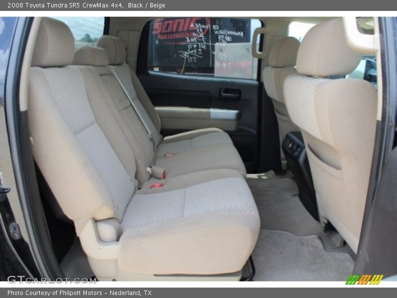 Black / Beige 2008 Toyota Tundra SR5 CrewMax 4x4