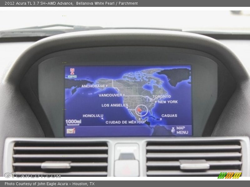 Bellanova White Pearl / Parchment 2012 Acura TL 3.7 SH-AWD Advance