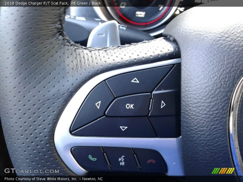 F8 Green / Black 2018 Dodge Charger R/T Scat Pack