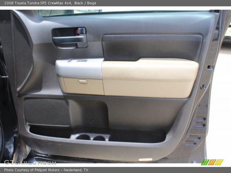 Black / Beige 2008 Toyota Tundra SR5 CrewMax 4x4