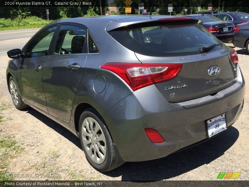 Galactic Gray / Black 2016 Hyundai Elantra GT