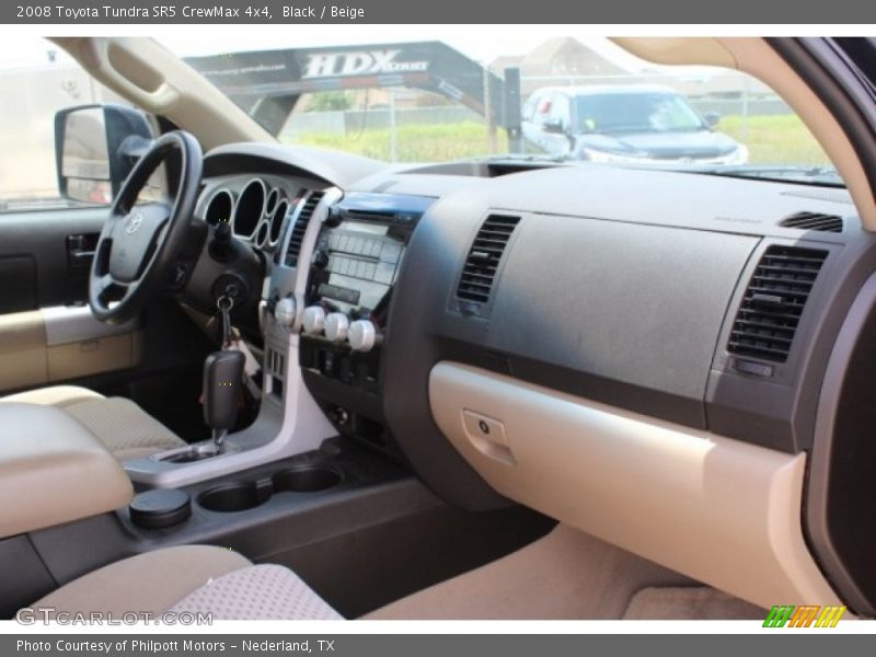 Black / Beige 2008 Toyota Tundra SR5 CrewMax 4x4