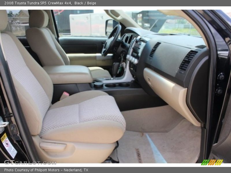 Black / Beige 2008 Toyota Tundra SR5 CrewMax 4x4