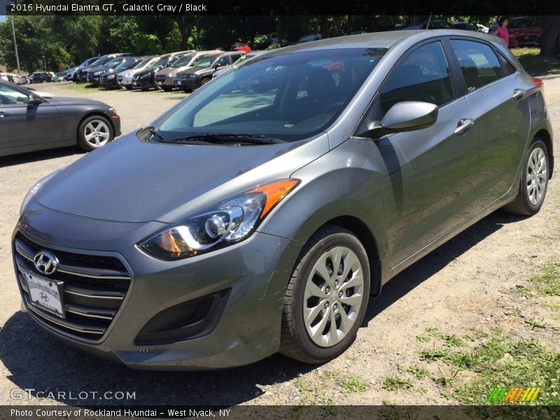 Galactic Gray / Black 2016 Hyundai Elantra GT