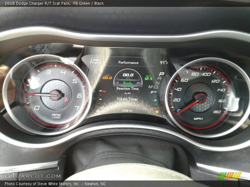 F8 Green / Black 2018 Dodge Charger R/T Scat Pack
