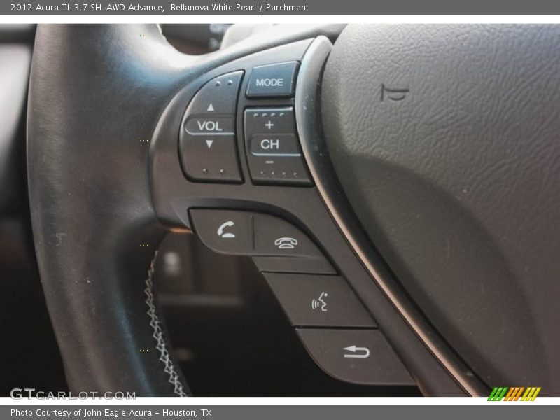 Bellanova White Pearl / Parchment 2012 Acura TL 3.7 SH-AWD Advance