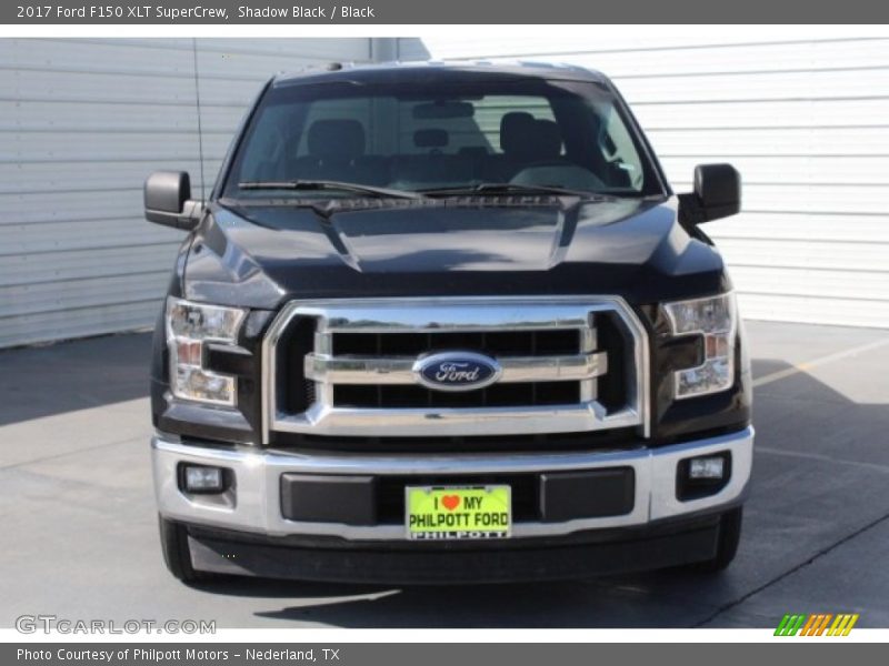 Shadow Black / Black 2017 Ford F150 XLT SuperCrew
