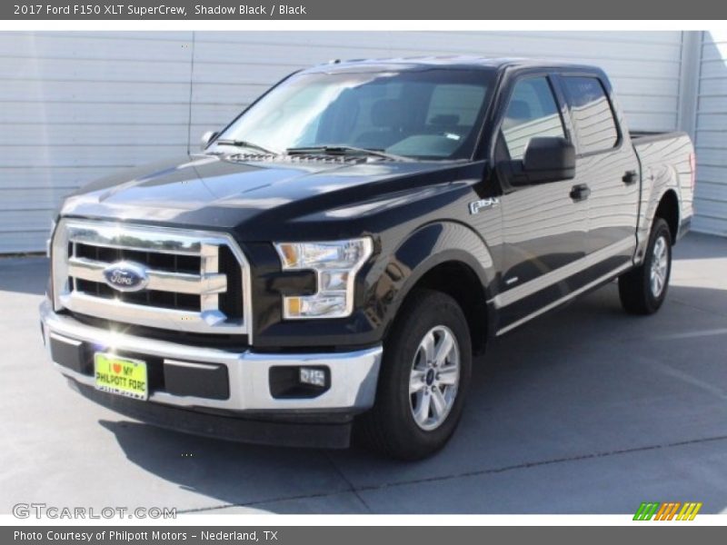 Shadow Black / Black 2017 Ford F150 XLT SuperCrew