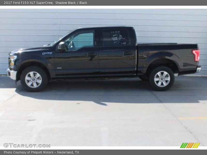 Shadow Black / Black 2017 Ford F150 XLT SuperCrew