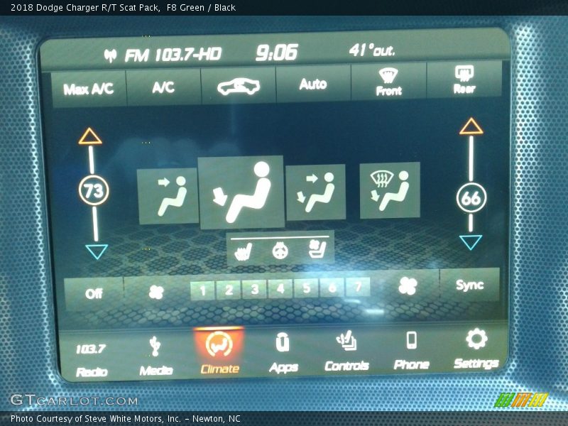 F8 Green / Black 2018 Dodge Charger R/T Scat Pack