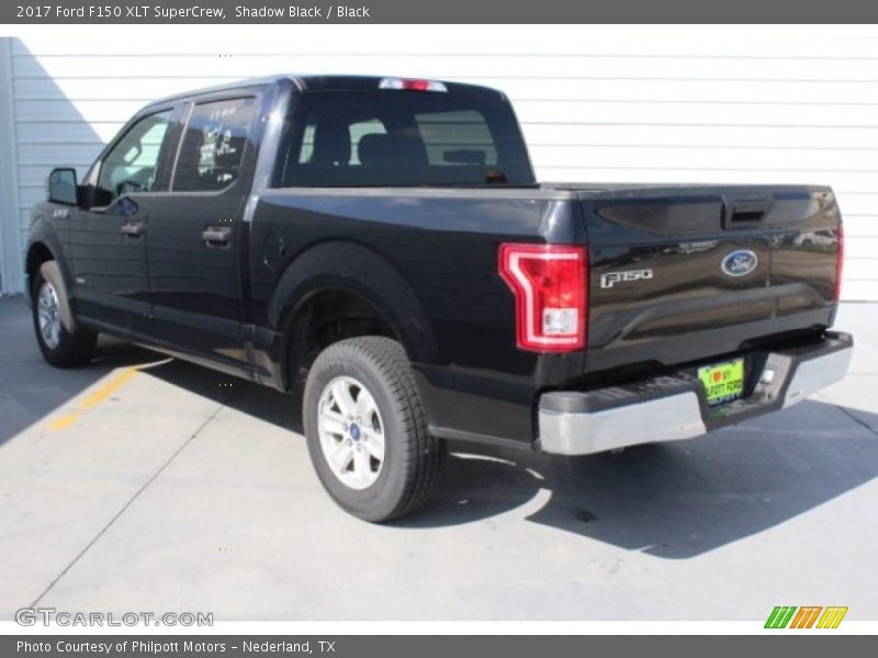 Shadow Black / Black 2017 Ford F150 XLT SuperCrew