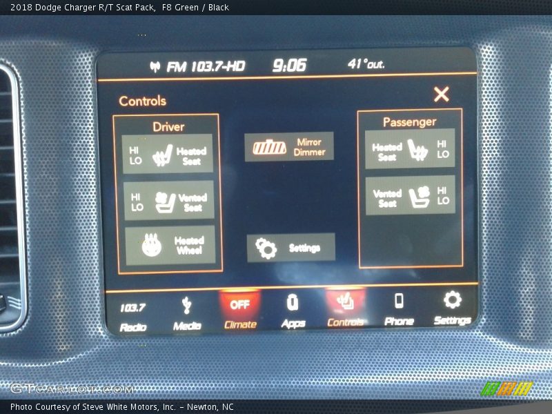 F8 Green / Black 2018 Dodge Charger R/T Scat Pack