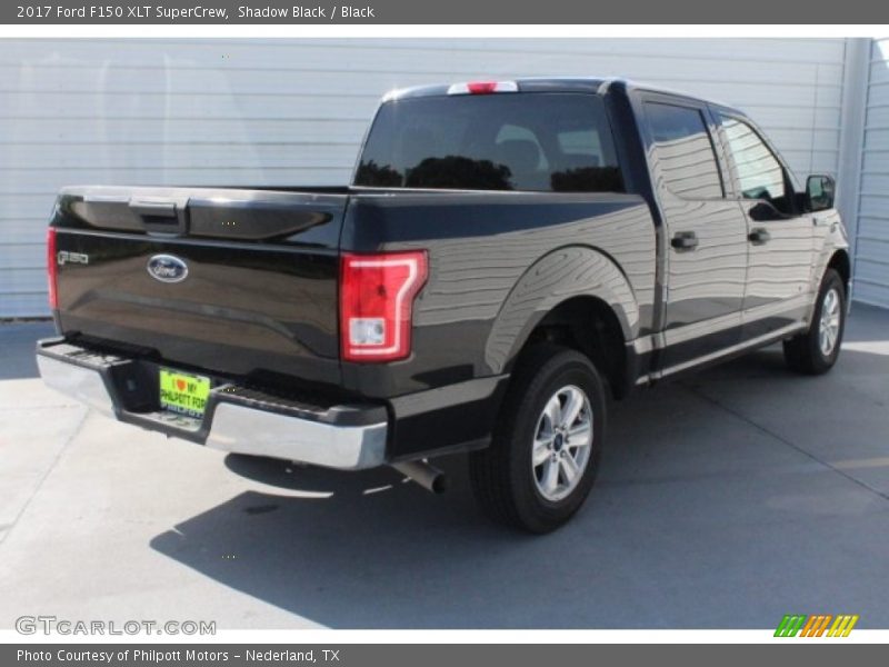 Shadow Black / Black 2017 Ford F150 XLT SuperCrew