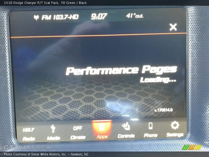 F8 Green / Black 2018 Dodge Charger R/T Scat Pack