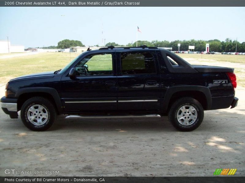 Dark Blue Metallic / Gray/Dark Charcoal 2006 Chevrolet Avalanche LT 4x4