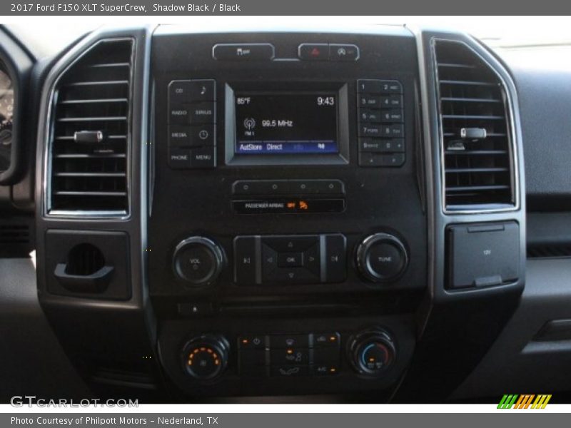 Shadow Black / Black 2017 Ford F150 XLT SuperCrew
