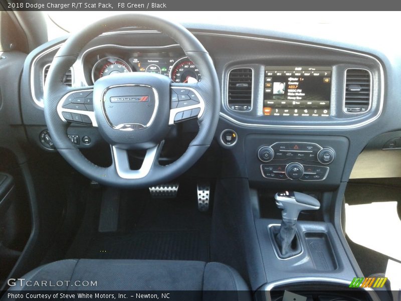 F8 Green / Black 2018 Dodge Charger R/T Scat Pack