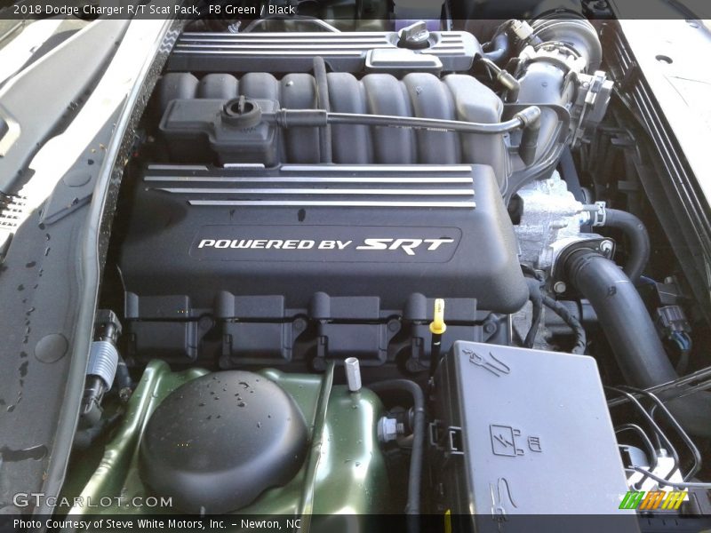 F8 Green / Black 2018 Dodge Charger R/T Scat Pack