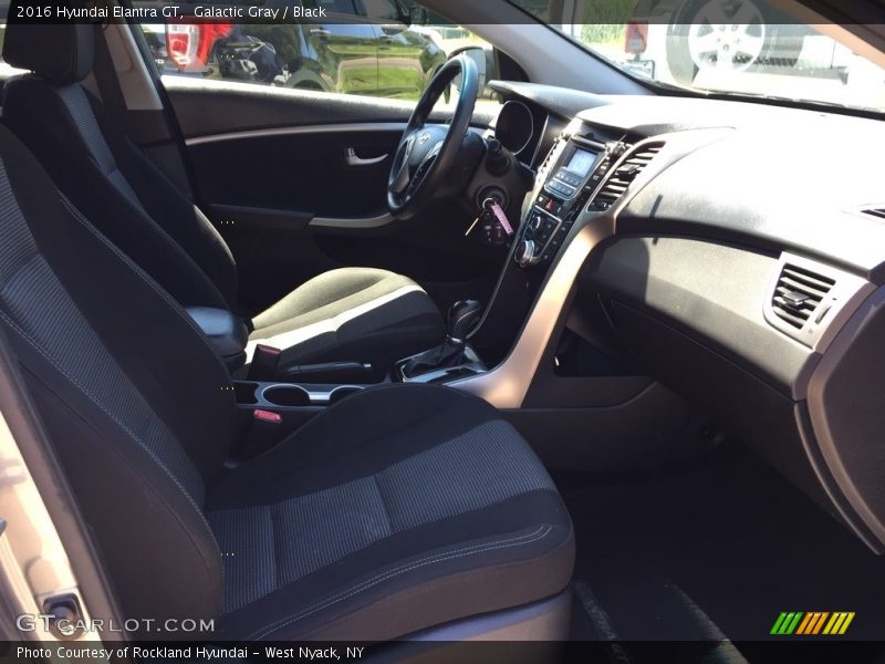 Galactic Gray / Black 2016 Hyundai Elantra GT