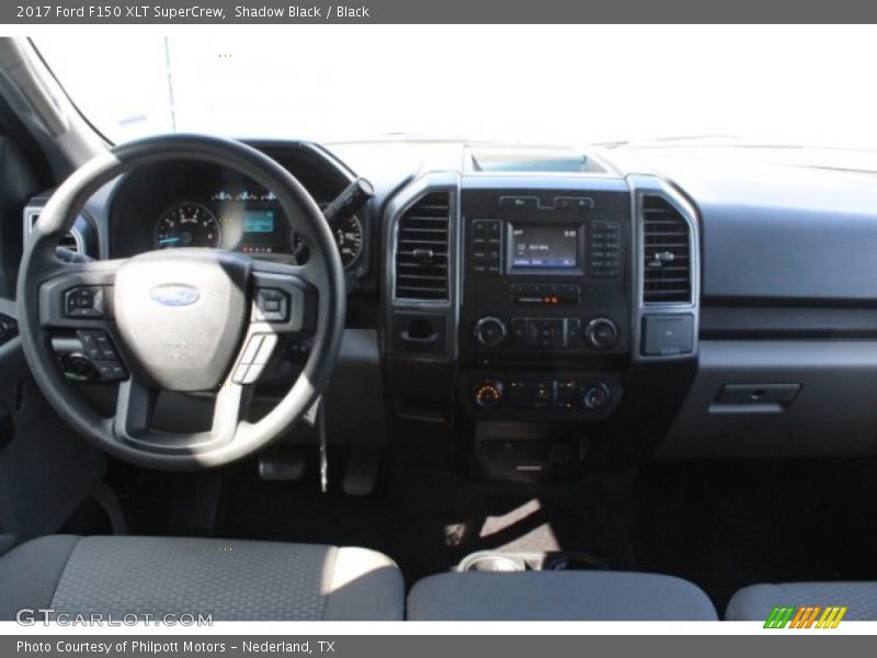 Shadow Black / Black 2017 Ford F150 XLT SuperCrew