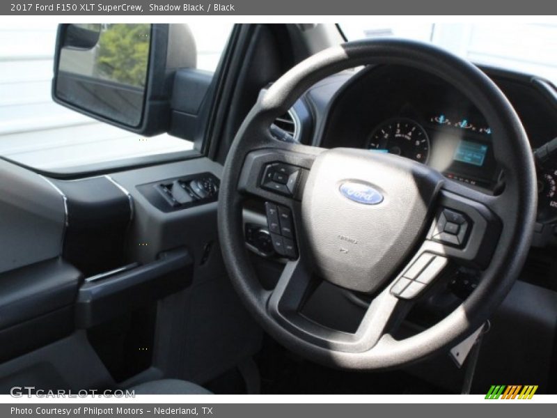 Shadow Black / Black 2017 Ford F150 XLT SuperCrew