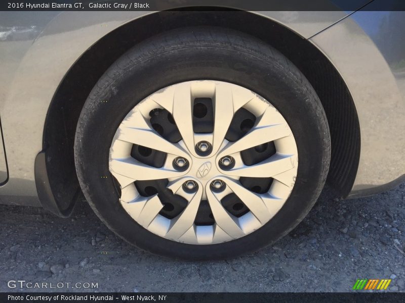 Galactic Gray / Black 2016 Hyundai Elantra GT
