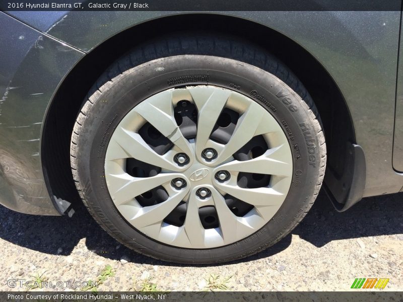 Galactic Gray / Black 2016 Hyundai Elantra GT