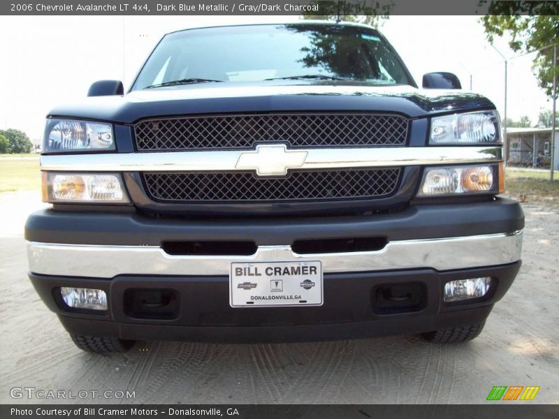 Dark Blue Metallic / Gray/Dark Charcoal 2006 Chevrolet Avalanche LT 4x4