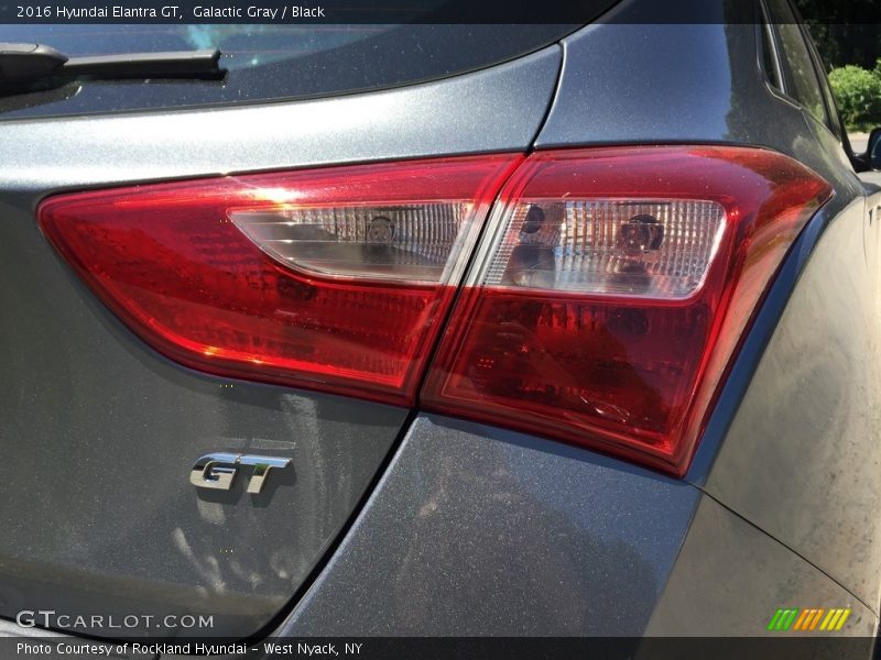 Galactic Gray / Black 2016 Hyundai Elantra GT