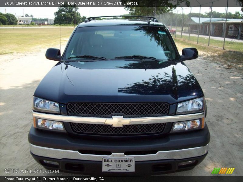 Dark Blue Metallic / Gray/Dark Charcoal 2006 Chevrolet Avalanche LT 4x4