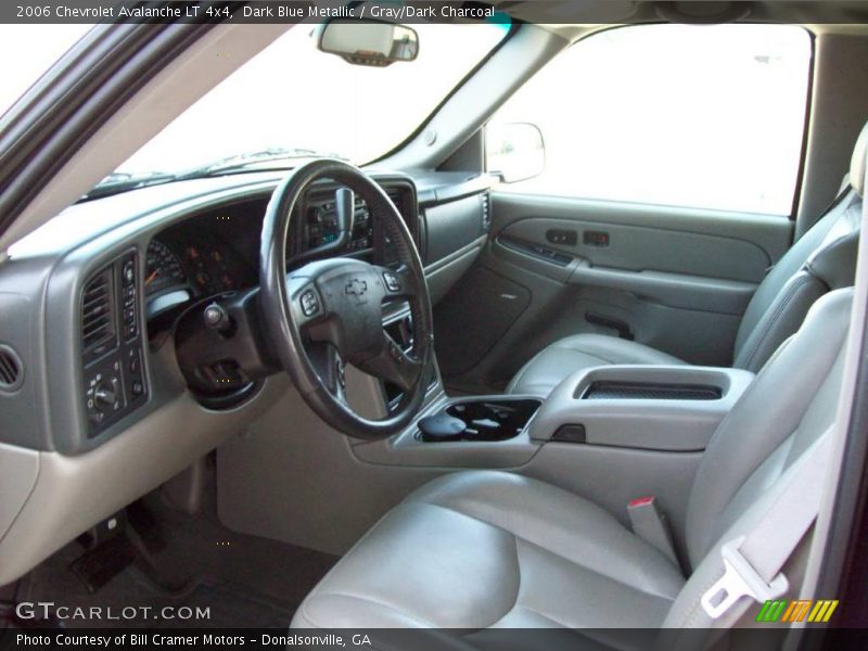 Dark Blue Metallic / Gray/Dark Charcoal 2006 Chevrolet Avalanche LT 4x4