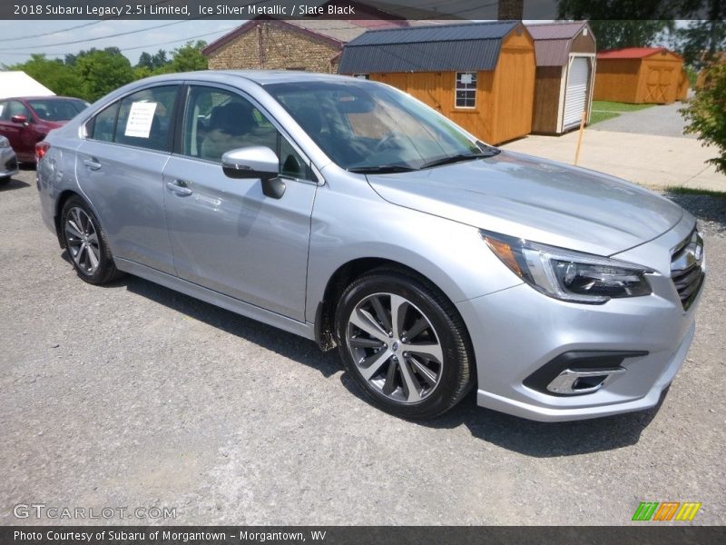 Ice Silver Metallic / Slate Black 2018 Subaru Legacy 2.5i Limited