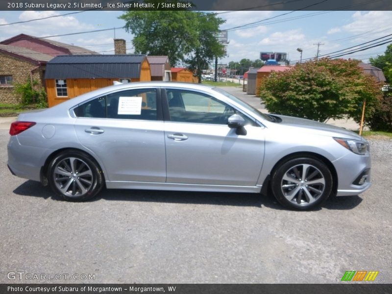 Ice Silver Metallic / Slate Black 2018 Subaru Legacy 2.5i Limited