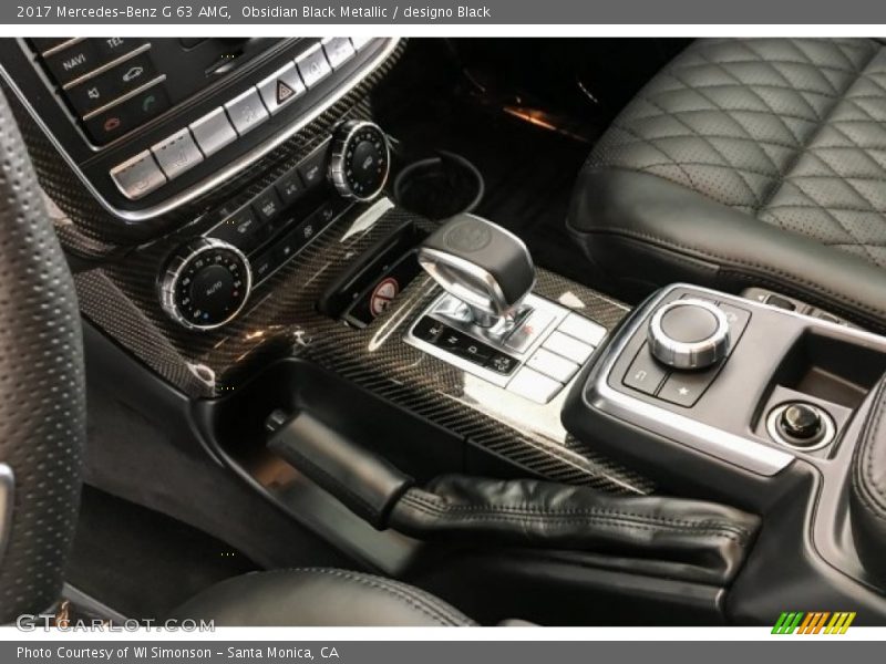 Obsidian Black Metallic / designo Black 2017 Mercedes-Benz G 63 AMG