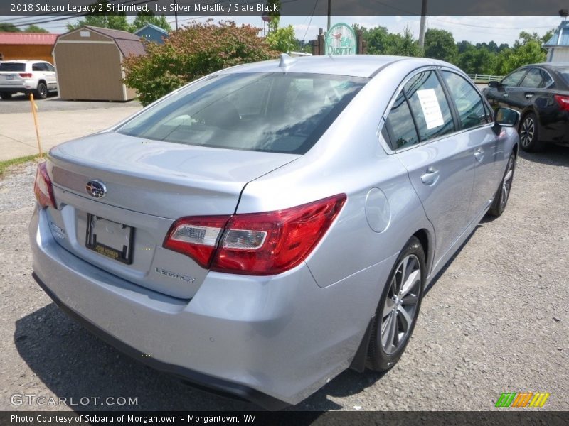 Ice Silver Metallic / Slate Black 2018 Subaru Legacy 2.5i Limited