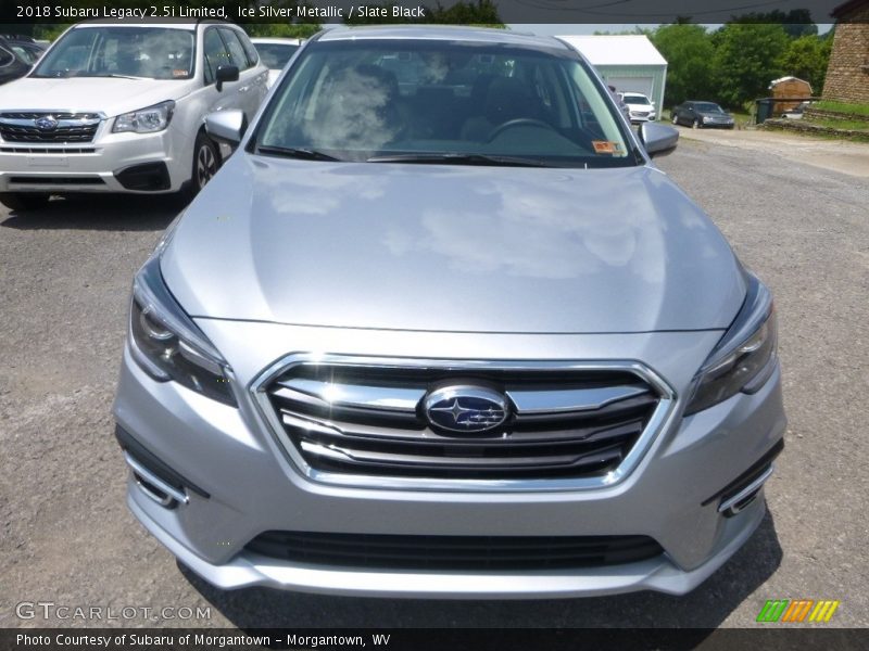 Ice Silver Metallic / Slate Black 2018 Subaru Legacy 2.5i Limited