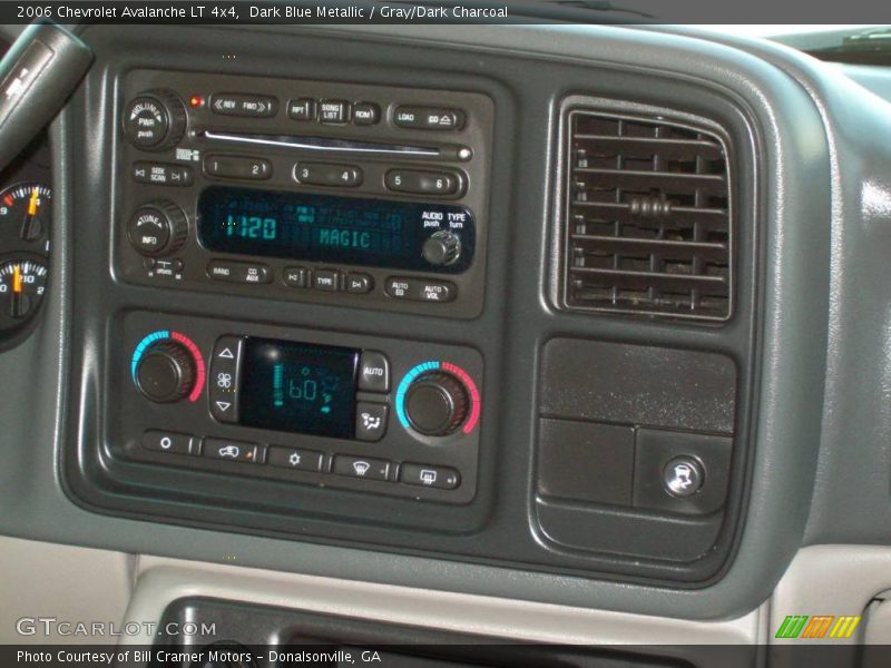 Dark Blue Metallic / Gray/Dark Charcoal 2006 Chevrolet Avalanche LT 4x4