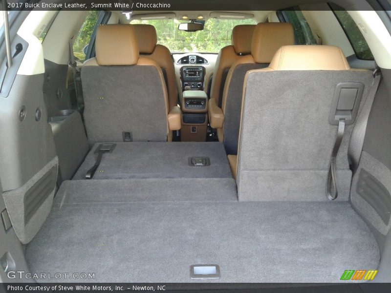Summit White / Choccachino 2017 Buick Enclave Leather
